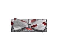 HJFCZH Serre-tête tour Eiffel avec imprimé parapluie rouge pour bébé - Mélange de nylon doux et doux pour la peau pour séances photo de nouveau-né et cadeaux de fête prénatale
