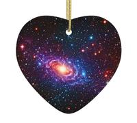 HJFCZH Spinning Stars Impression Noël Céramique Amour Pendentif Décoration Intérieur Festival Cadeau