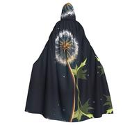 HJFCZH Stardust Cape à capuche pour adulte Motif pissenlit