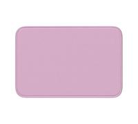 HJFCZH Tapis de bain en polyester ultra absorbant pour salle de bain, coiffeuse et suites d'invités Motif fleurs de cerisier Rose 101,6 x 152,4 cm