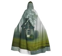 HJFCZH The Little House in the Fog Picture Cape à capuche pour adulte Taille XL
