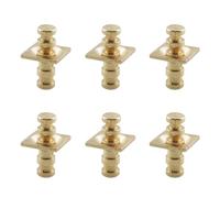 HJGarden Lot de 6 charnières carrées dissimulées en alliage pour meubles