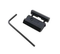 HJGarden Mini adaptateur 11 mm vers 21 mm pour support de visée pour objectif de visée, convertisseur de rail de serrage