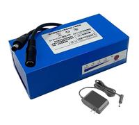 HJGHY 12v,12Ah, Bloc-Batterie Lithium polymère 12 V 12 Ah 16 Ah 24 Ah 33 Ah 45 Ah, Alimentation Rechargeable Longue durée avec Chargeur pour éclairage LED et équipements extérieurs