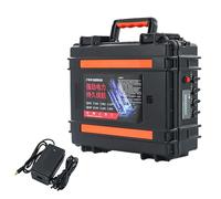 HJGHY 12v,150Ah, Batterie 12 V pour propulseur de Bateau extérieur, 20 Ah, 60 Ah, 80 Ah, 100 Ah, 150 Ah, 200 Ah, avec Chargeur pour sondeur, éclairage LED et Haut-Parleur.