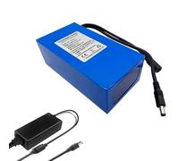 HJGHY 12v,16000mAh, Batterie Lithium-polymère Rechargeable DC 12 V 16 000 mAh, 20 000 mAh, 24 000 mAh, avec Chargeur, pour appareils électriques 12 V, Surveillance, Lampe au xénon, routeur
