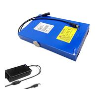 HJGHY 12v,20000mAh, Batterie Lithium-polymère Rechargeable DC 12 V 16 000 mAh, 20 000 mAh, 24 000 mAh, avec Chargeur, pour appareils électriques 12 V, Surveillance, Lampe au xénon, routeur