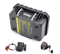 HJGHY 12v 20ah, Batterie LiFePO4 12 V 20 Ah 30 Ah 40 Ah 50 Ah pour treuil électrique ; Batterie 24 V 20 Ah 30 Ah 40 Ah pour Moulinet électrique et Moteur de Roue de pêche électrique