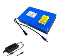 HJGHY 12v,24000mAh, Batterie Lithium-polymère Rechargeable DC 12 V 16 000 mAh, 20 000 mAh, 24 000 mAh, avec Chargeur, pour appareils électriques 12 V, Surveillance, Lampe au xénon, routeur