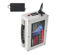 HJGHY 12v,40Ah, Przenośna elektrownia 12V 10Ah 15Ah 20Ah 30Ah 40Ah 50Ah 60Ah 80Ah 100Ah Akumulator litowo-jonowy o dużej pojemności z ładowarką i wyświetlaczem mocy
