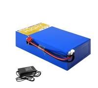 HJGHY 24v,10AH, Batterie Lithium Haute Puissance 24 V, 36 V, 48 V, 8 Ah, 10 Ah, 12 Ah, 15 Ah, 20 Ah, Rechargeable, pour Moto et Scooter, avec Chargeur.