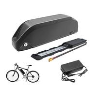 HJGHY 36v,15Ah, Batterie de Cadre 36 V 10,4 Ah, 13 Ah, 15 Ah ou 18,2 Ah ; Batterie Lithium 48 V 10,4 Ah, 13 Ah ou 15 Ah pour vélo électrique, avec Chargeur pour Moteur de VTT.