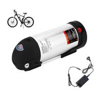 HJGHY 36v 16ah, Batterie Lithium-ION 24 V pour vélo électrique (Type Bouteille), 24 V, 36 V, 48 V, 7,8 Ah, 10,4 Ah, 13 Ah, 14 Ah, 15,6 Ah, 21 Ah, avec Chargeur