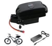 HJGHY 48v 13ah, Batterie Lithium-ION 36 V, 24 V, 10 Ah, 13 Ah, 15 Ah, 18 Ah pour vélo électrique, 48 V, 10 Ah, 13 Ah, 15 Ah, pour Moteur de VTT 0-750 W.