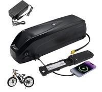 HJGHY 48v,17.5Ah, Pack de Batteries Lithium pour vélo électrique 24 V, 36 V, 8 Ah, 10 Ah, 13 Ah, 15 Ah ; Batterie de Cadre 48 V, 13 Ah, 15 Ah, 20 Ah avec Chargeur pour Moteur de VTT
