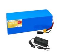 HJGHY 48v 25ah, Batterie Lithium Rechargeable 48 V 10 Ah 12 Ah 15 Ah 18 Ah 20 Ah 25 Ah, Batterie de Rechange Amovible avec Chargeur pour Moteur de cyclomoteur