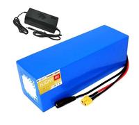 HJGHY 48v,28.6Ah, Batterie au Lithium 48 V 7,8 Ah 10,4 Ah 13 Ah 15,6 Ah 18,2 Ah 21 Ah 23,4 Ah 26 Ah 28,6 Ah - Batterie de Remplacement pour Scooter et Moteur de vélo électrique