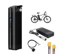 HJGHY 4pin,48V 15Ah, Batterie Lithium pour vélo électrique 36 V 15 Ah, 17,5 Ah ou 21 Ah ; Batterie Lithium-ION 48 V 13 Ah, 15 Ah ou 18 Ah pour Moteur de VTT de 0 à 900 W avec Chargeur.