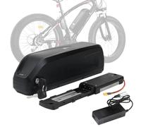 HJGHY ,52v 20ah, Batteries au Lithium pour vélos électriques 48 V 20 Ah, 36 V 18,2 Ah, 20,8 Ah, 24 Ah (Batterie de Tube Diagonal), 52 V 20 Ah