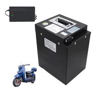 HJGHY 72v,32Ah, Batterie Lithium 72 V 20 Ah 26 Ah 32 Ah pour Moto électrique, cyclomoteur, Tricycle électrique, véhicule de Livraison, Batterie Lithium 72 V pour Moteur 0-2400 W