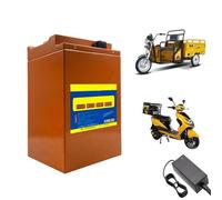 HJGHY 72v,40Ah, Batterie Lithium-ION 48 V, 60 V, 72 V, 40 Ah, 50 Ah, 60 Ah, 70 Ah, 80 Ah pour vélo électrique, Moto, Tricycle électrique