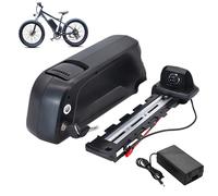 HJGHY A,48V 12Ah, Batterie Lithium pour vélo électrique 36 V 10 Ah 13 Ah 15 Ah 17,5 Ah (à Fixer sur Le Tube Diagonal) ; Batterie Rechargeable pour vélo électrique 48 V 52 V 10 Ah 12 Ah 14 Ah