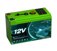 HJGHY Batterie au Lithium Portable d'extérieur 12 V 10 Ah | Batterie lithium-fer-phosphate 12V 8Ah 10Ah 12Ah ou 15Ah avec interrupteur pour pulvérisateur électrique/voiturette de golf