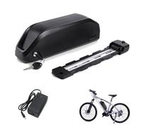 HJGHY Batterie de Remplacement au Lithium 36 V 10 Ah/24 Ah pour Moteur de vélo électrique, avec Chargeur, et Batterie intégrée au Tube Diagonal 48 V 15 Ah/20 Ah.