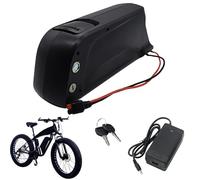 HJGHY Batterie Li-ION 36 V 8 Ah 10 Ah 48 V 13 Ah 15 Ah pour vélo électrique avec Chargeur et Interrupteur d'alimentation, pour kit de Conversion de Moteur 50 W-700 W,36v15ah