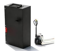 HJGHY Batterie LiFePO4 48 V 15 Ah pour transpalette électrique 48 V avec poignée, Compatible avec Moteur TC15-Y4-B