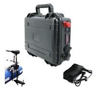 HJGHY Batterie Lithium 12 V pour propulseur d'hélice, 60 Ah, 80 Ah, 100 Ah, 120 Ah, 150 Ah, 180 Ah, 200 Ah, avec Chargeur, pour hélice de Bateau électrique/Bateau de pêche.,12v60ah
