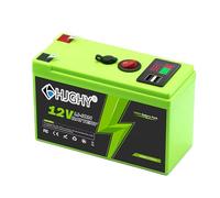HJGHY Batterie Lithium 12V 6Ah, 8Ah, 10Ah, 12Ah, 15Ah, Batterie Rechargeable 12V avec Chargeur DC, Batteries 12 Volts pour Utilisation en extérieur, pour Moteurs de 0 à 180W,12v12ah