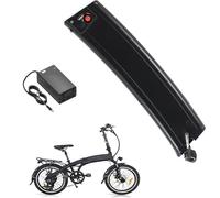 HJGHY Batterie Lithium 24 V/36 V pour Cadre de vélo (capacité : 7,8 Ah, 8,7 Ah, 9,6 Ah, 10,5 Ah, 11,6 Ah, 12,8 Ah, 14 Ah) avec Chargeur, Compatible avec Les Moteurs de 250 à 380 W.,24v12.8ah