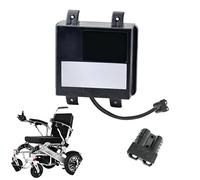 HJGHY Batterie Lithium 24V 12Ah, 15Ah, 20Ah ou 25Ah pour Fauteuil Roulant électrique, Compatible avec Les Kits Moteurs de 280W à 600W. Batteries 24V remplaçables avec BMS,Black Anderson 24v12ah