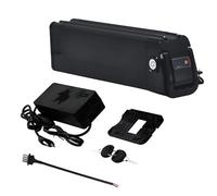 HJGHY Batterie Lithium intégrée 36 V/48 V, 8 Ah, 10 Ah, 12 Ah, 15 Ah ou 17,5 Ah, Pliable et remplaçable, pour Kits Moteur de 360 W à 670 W, avec Chargeur.,4 pin 36v12ah