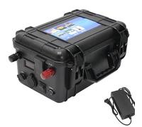 HJGHY Batteries de propulseur 12 V 80 Ah, 120 Ah, 150 Ah et 200 Ah ; Batteries pour Bateaux de pêche 24 V 60 Ah et 100 Ah avec Interrupteur et poignée pour Moteurs de 720 W à 2 400 W.,12v120ah