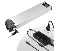 HJGHY Batteries de vélo électrique 36 V 15 Ah 9 Ah 48 V 12 Ah 10,4 Ah, Batterie Lithium-ION intégrée pour Kits Moteurs 50 W-670 W, avec Chargeur et Verrouillage de sécurité,36v15ah