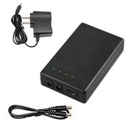 HJGHY Batteries Lithium 12V 2000mAh, 2500mAh, 3000mAh, 3400mAh - Batterie Externe Portable pour Ruban LED, caméra de vidéosurveillance, routeur - Batterie 12V remplaçable avec Chargeur,12v2000mah