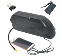 HJGHY Batteries pour vélos électriques : 48V 17,5Ah 15Ah Li-ION 36V 21Ah 12Ah à Fixer sur Le Tube Diagonal pour Kits Moteur de 250W à 850W Batteries remplaçables avec poignée,Xt60 36v21ah