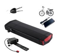 HJGHY Plug2,48V 10.4Ah, Batteries Lithium pour Porte-Bagages arrière de vélo électrique : 36 V 10,4 Ah, 13 Ah, 15 Ah, 17 Ah ; 48 V 10,4 Ah, 13,6 Ah, 13 Ah.