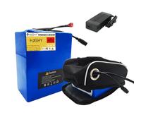 HJGHY T Plug,48V 13Ah, Batterie Lithium-ION 48 V 10 Ah 13 Ah 15 Ah pour vélo électrique 48 V avec Chargeur 54,6 V 2 A et Sacoche pour Moteur de VTT électrique