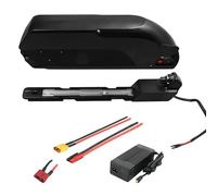 HJGHY Xt60,48V 16Ah, Batterie Lithium-ION pour vélo électrique 36V/48V 13Ah/15Ah/17,5Ah/20Ah, Batterie pour Tube Diagonal 48V 13Ah/15Ah/16Ah/17,5Ah avec Chargeur et Port USB.