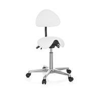 TOP WORK 20 - Tabouret de selle Blanc