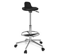 Siège technique / Siège de bureau TOP WORK 03, noir hjh OFFICE Multicolore