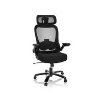 HJH Office Chaise de bureau Instructor SW I Pro XXL tissu/maille supporte jusqu'à 220 kg Noir