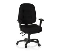Chaise de bureau / fauteuil de bureau ZENIT XXL noir