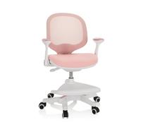 Dossier pour chaise enfant / chaise de bureau enfant KID ERGO & KID WING hjh OFFICE Rose