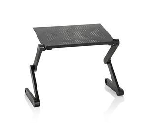 hjh OFFICE 802117 VM-SA II Support pour Ordinateur Portable en Aluminium Pliable à 360°