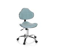 hjh OFFICE Chaise de Bureau Enfant KIDDY GTI-3 Tissu Menthe-Vert Chaise de Bureau Enfant Ergonomique, évolutive, 634133