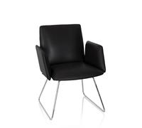 DESIGNIA V - Chaise rembourrée Noir